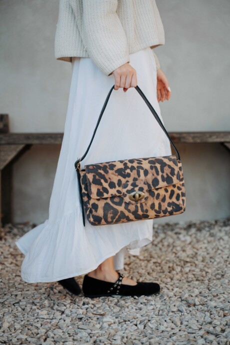 Cartera Jade Leopardo