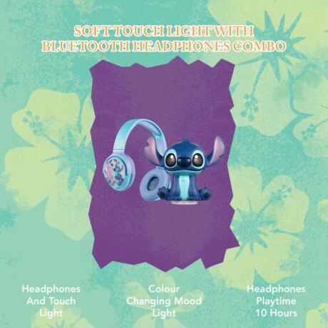 Stitch lámpara de mesa USB con auriculates bluetooth V01