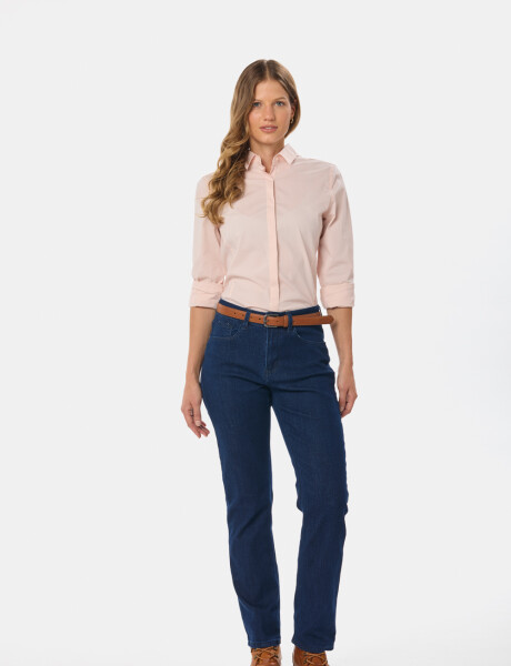 PANTALÓN DE JEAN CLÁSICO Azul