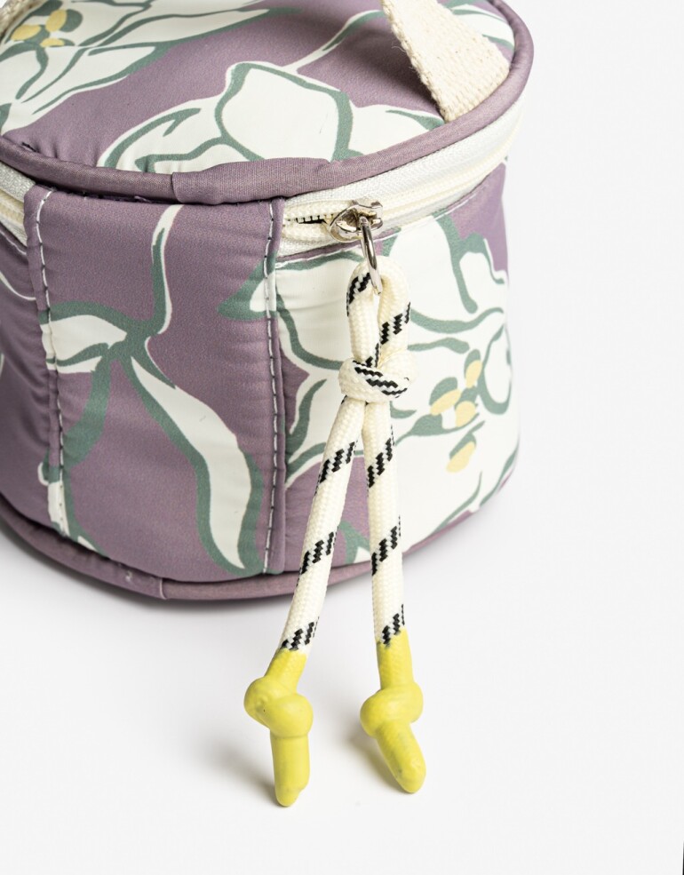 Porta Cosméticos Organizadores Portacosméticos De Material Reciclado - Estampado Flores