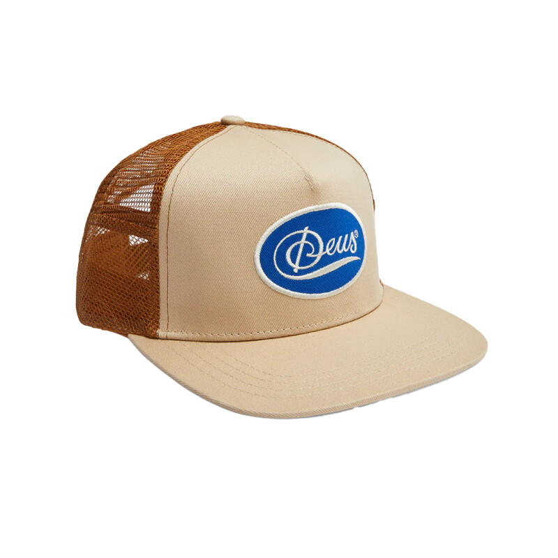 Gorro Cap Deus Sparks Trucker Beige Gorro Cap Deus Sparks Trucker Beige