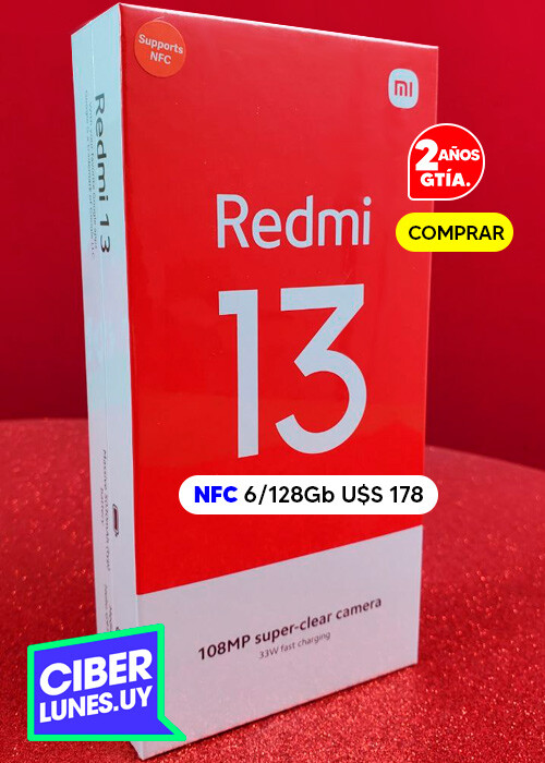 ¡Redmi 13 con NFC en oferta!
