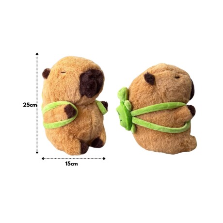 Peluche Capibara con Mochila 25CM 001