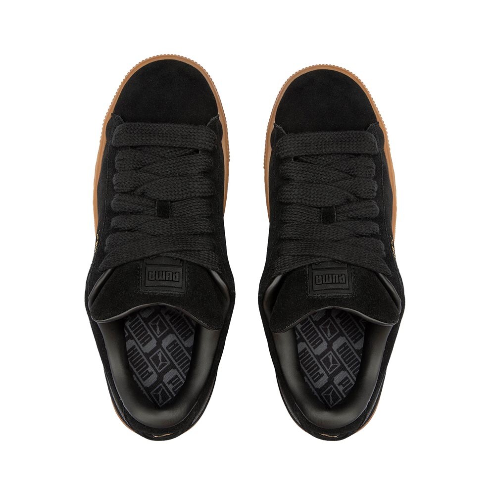 Suede XL - Mujer Black-Gold
