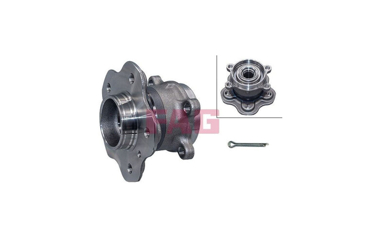 Rueda Trasera Maza Nissan Qashqai Exclusive 18-25 Rueda Trasera Maza Nissan Qashqai Exclusive 18-25