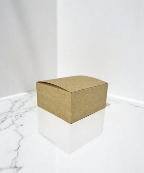 Caja flexi plegable 10x10x05 cm. MADERA