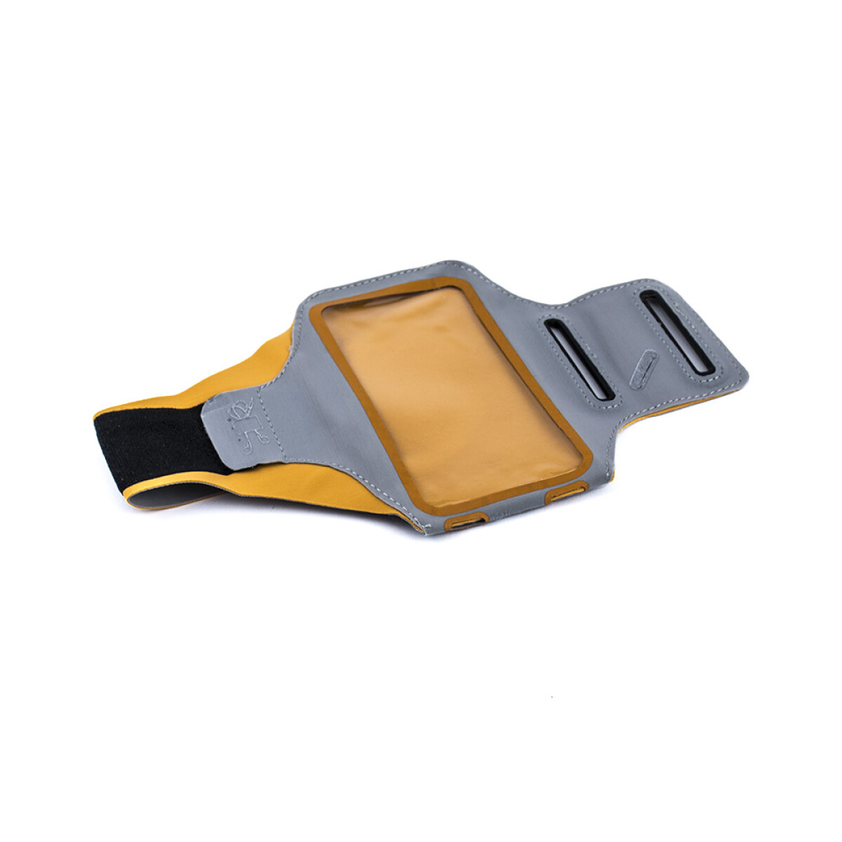 Porta celular deportivo chico para brazo - Naranja 