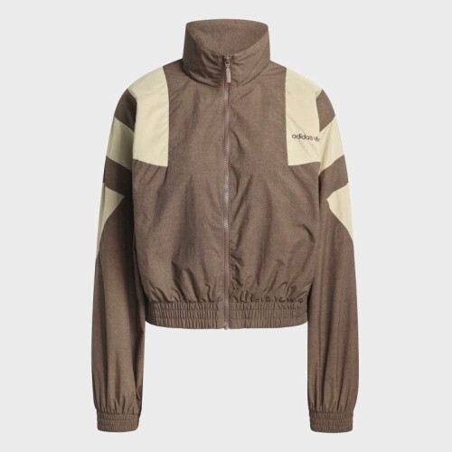 Campera Adidas Blocked FZ TT Marron