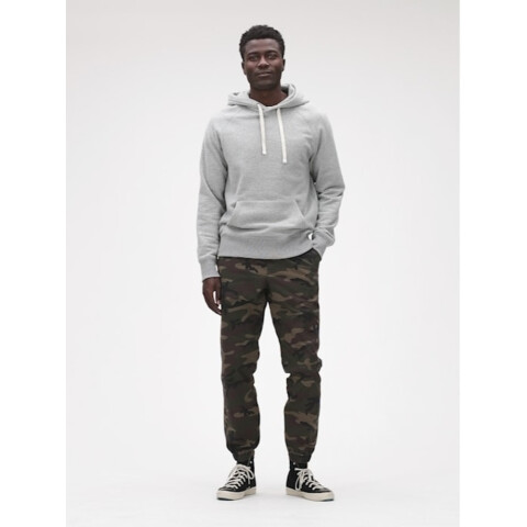 WOVEN JOGGER NEW GREEN CAMO