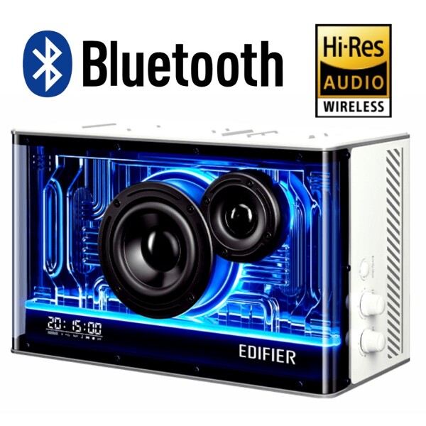 Parlante Edifier Qd35 Negro Bluetooth Rgb BLANCO