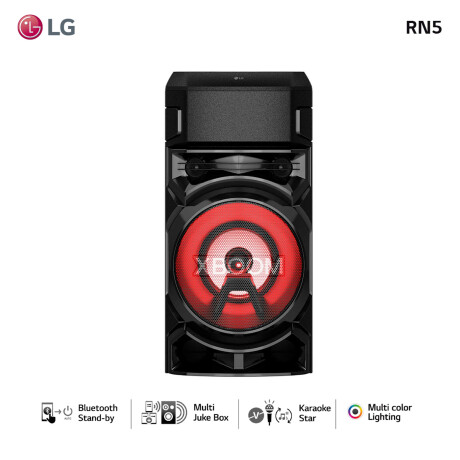 TORRE DE SONIDO LG BLUETOOTH NEGRO XBOOM RN5