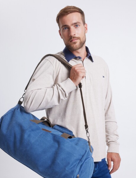 BOLSO DE LONA GRANDE Azul