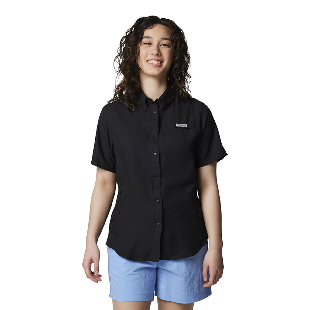 Camisa Tamiami ll SS Mujer - BLACK 