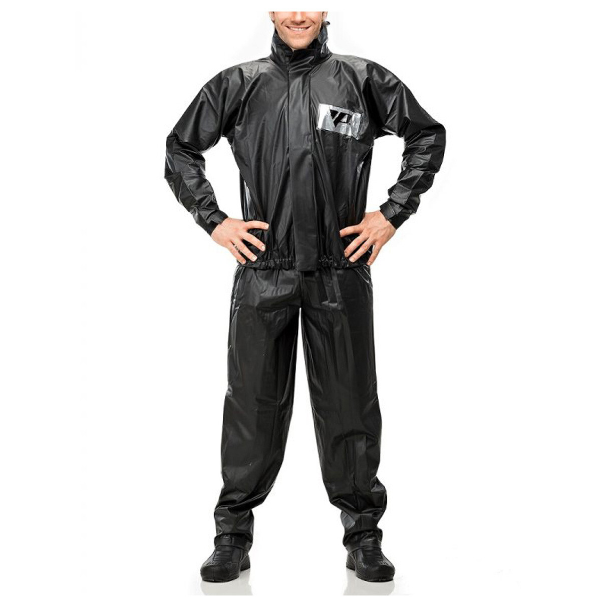 EQUIPO DE LLUVIA PANTANEIRO HOMBRE CUELLO TALLE M 