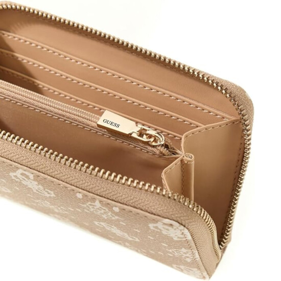 Billetera Guess Emelie Logo Marron Logo 0