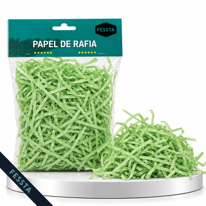 Papel Picado en Tiras 40 GRS Verde