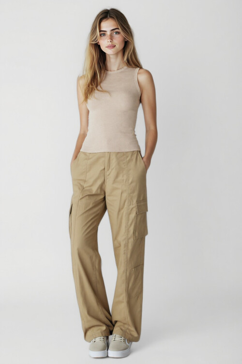 Pantalón Morgan Beige