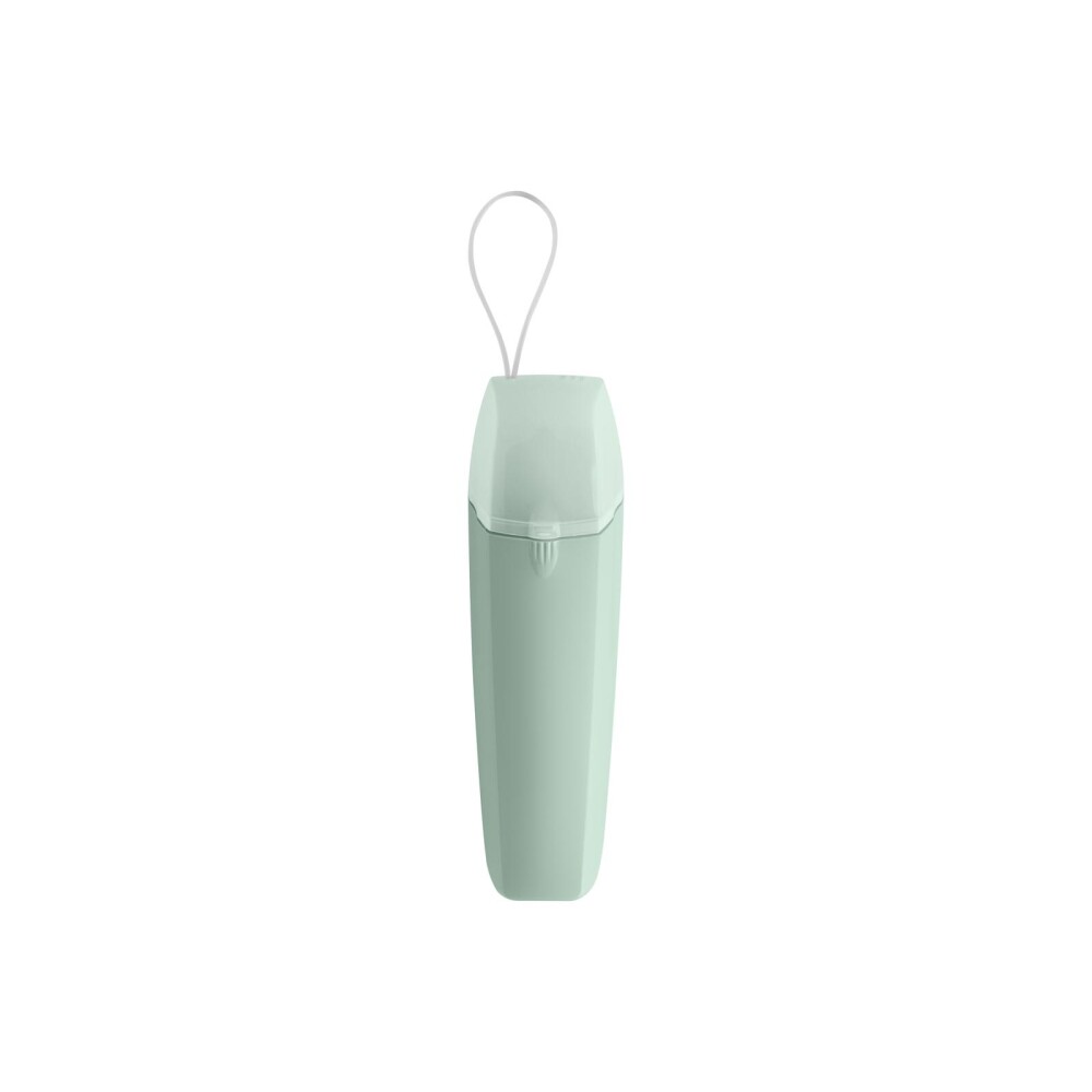 ESTUCHE CEPILLO DIENTES PLASTICO VERDE 22X6.5X4.5CM