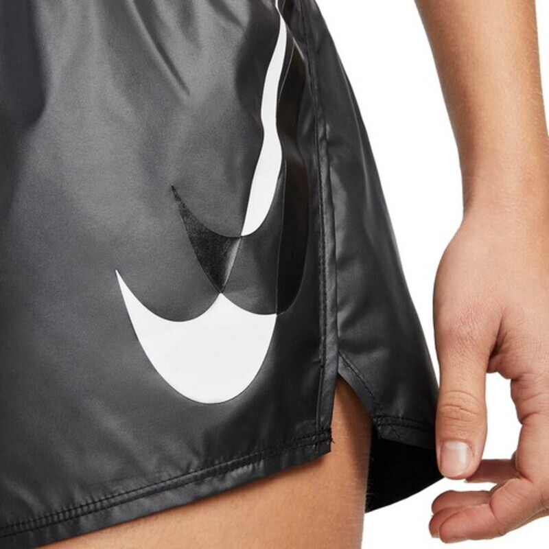 SHORT NIKE SWSH RUN BLACK/(WHITE) Mujer DD6831-010 Negro
