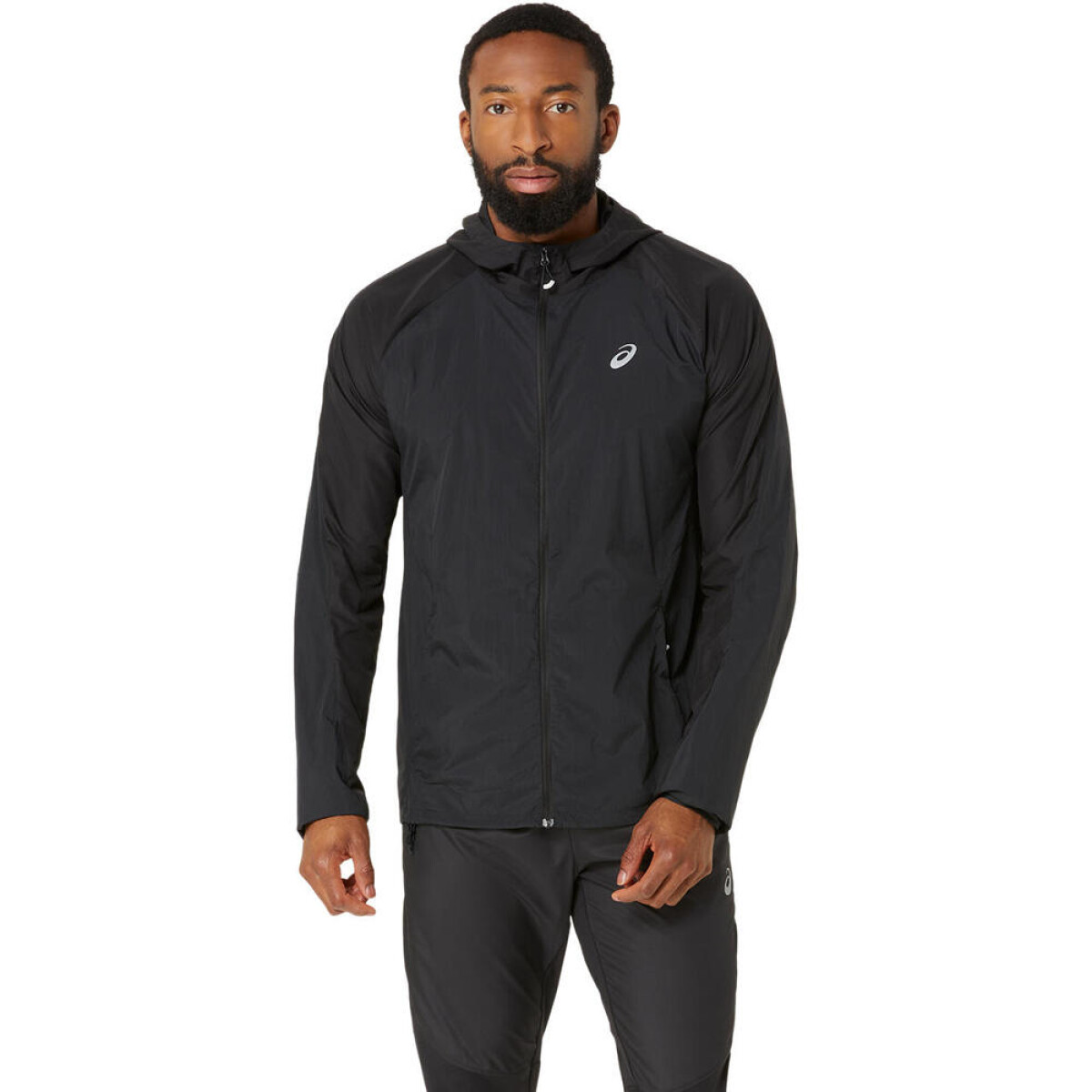 Casaca Running Road Packable Jacket Hombre - Performance Black 