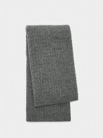 Bufanda Con Relieve gris