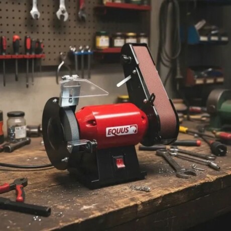 AMOLADORA DE BANCO CON LIJADORA 250w AMOLADORA DE BANCO CON LIJADORA 250w
