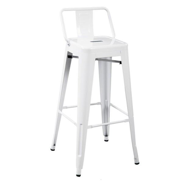 BUTACA BAR METAL COLOR WHITE Butaca Bar Metal Color White