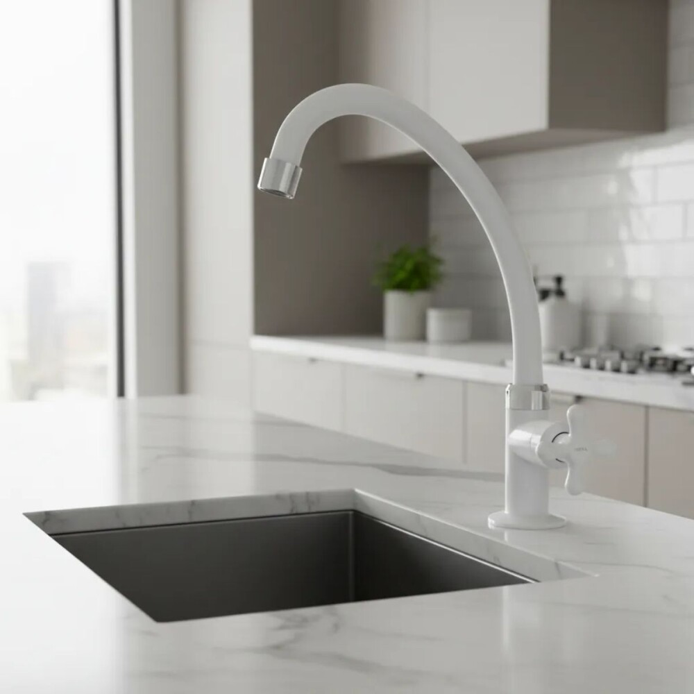 Grifo mesa Marujá blanco Grifo Mesa Marujá Blanco
