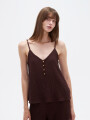 Musculosa Marvo Marron