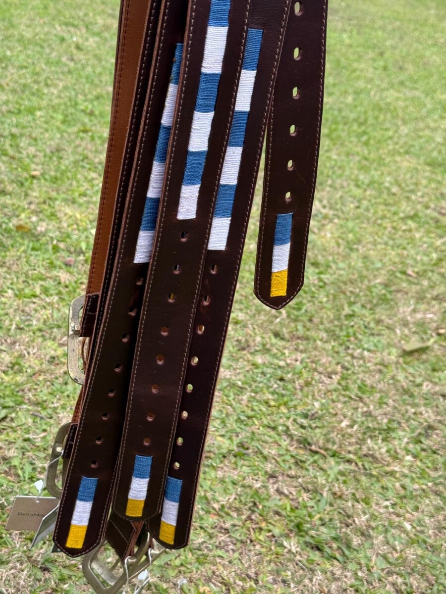 Cinturón Uruguay - Chocolate 