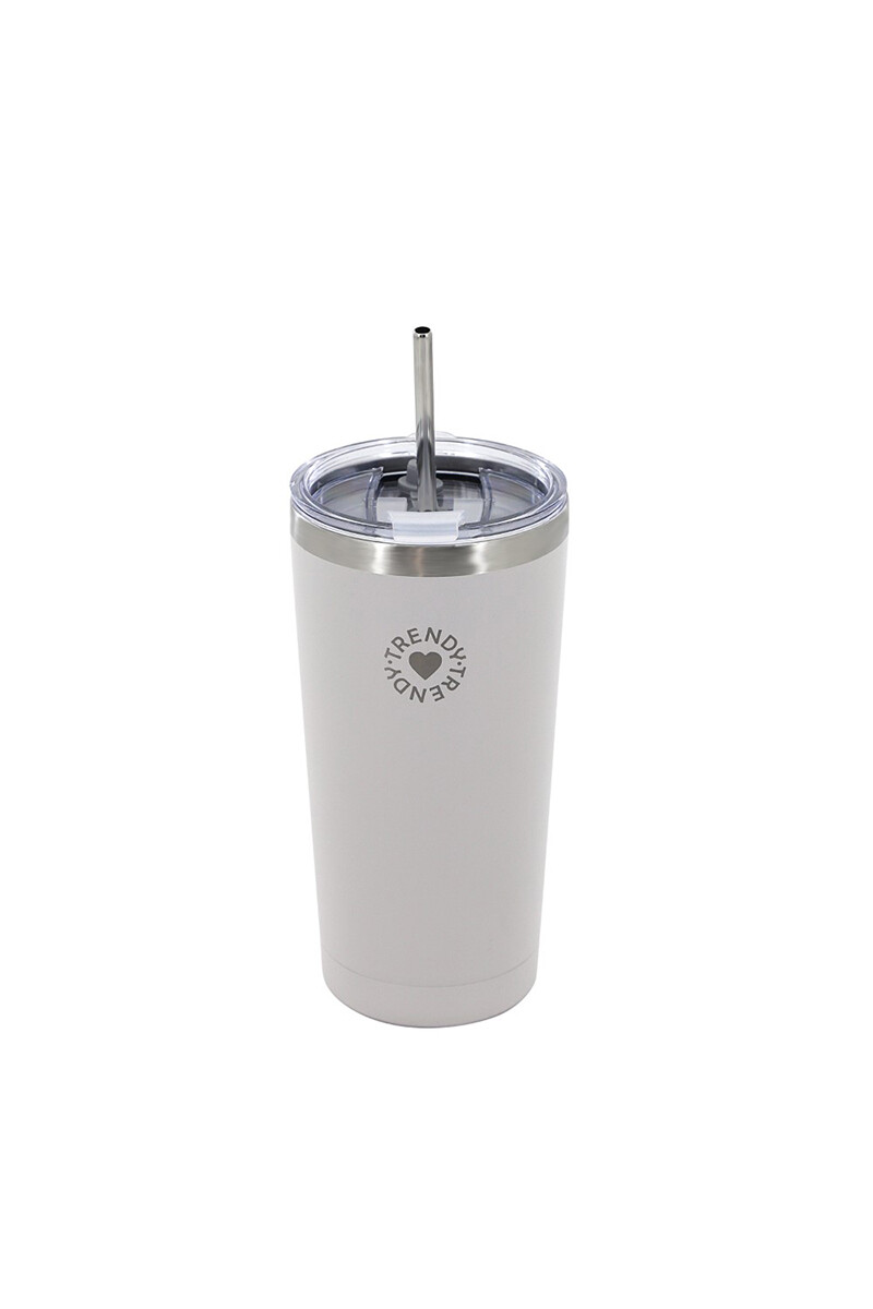 Vaso termico Trendy Blanco