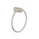 Toallero Aro Metal Signature Gris Brushed Nickel Satinado