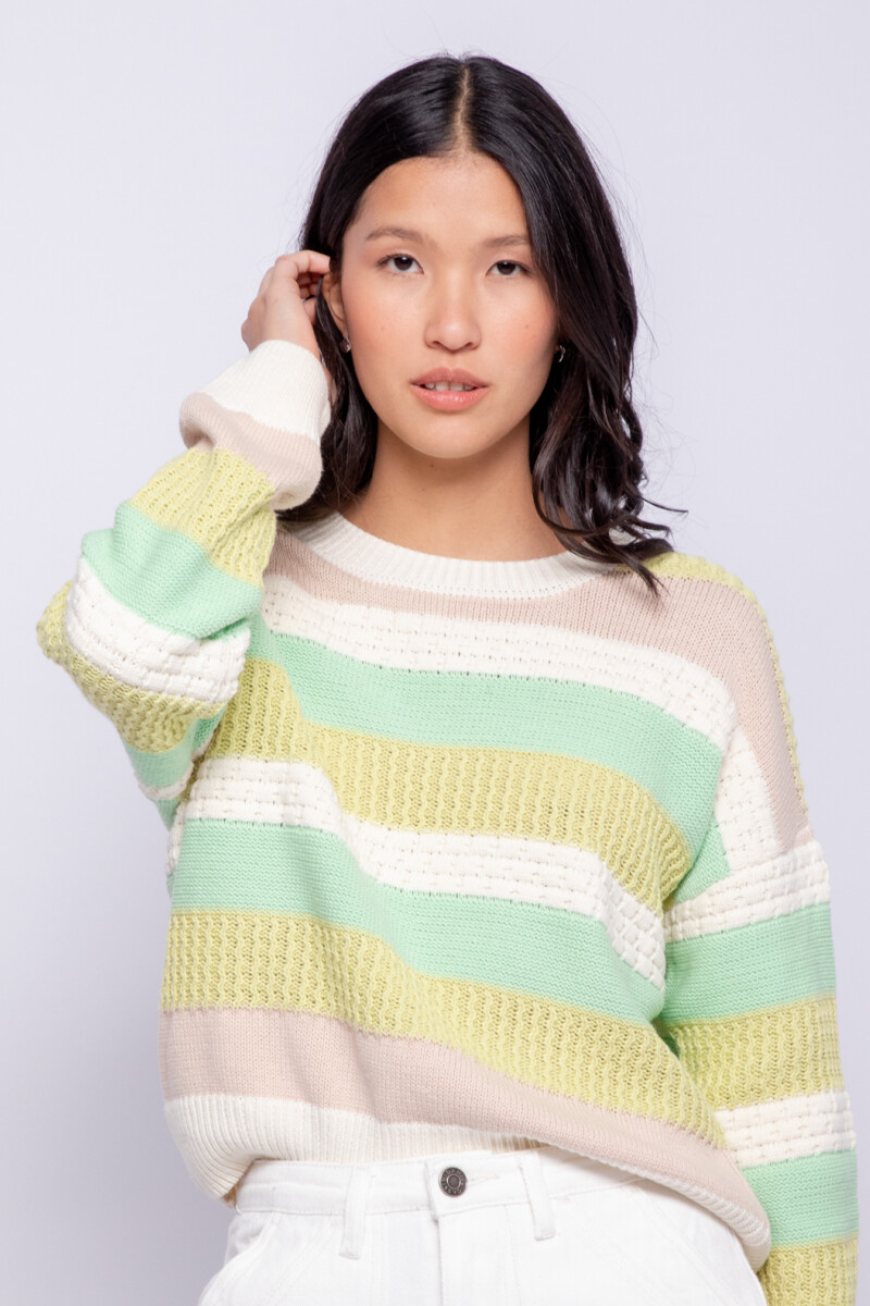 SWEATER OTELO Verde Menta