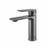 Grifería Monocomando de Lavatorio Negra 18 cm Wico Grifería Monocomando De Lavatorio Negra 18 Cm Wico