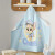 Toalla Bebé con Capucha 90 x 70 cm Paw Patrol CELESTE