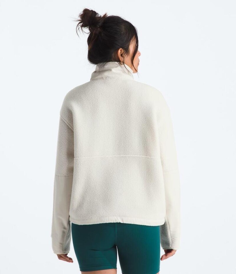 Campera Yumiori Off Peak Full-Zip White Dune