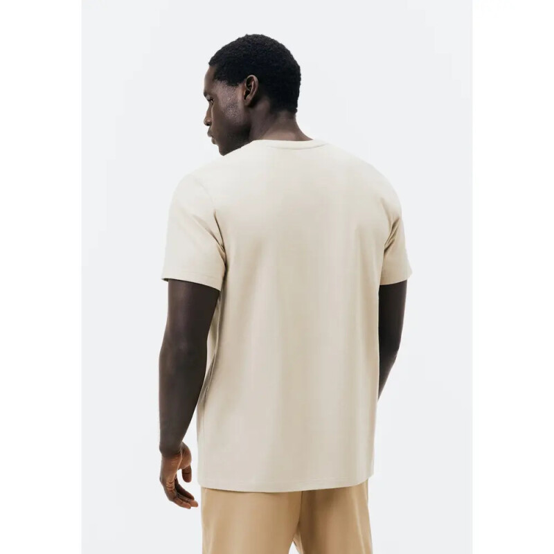 CAMISETA MM MASC MARROM CLARO