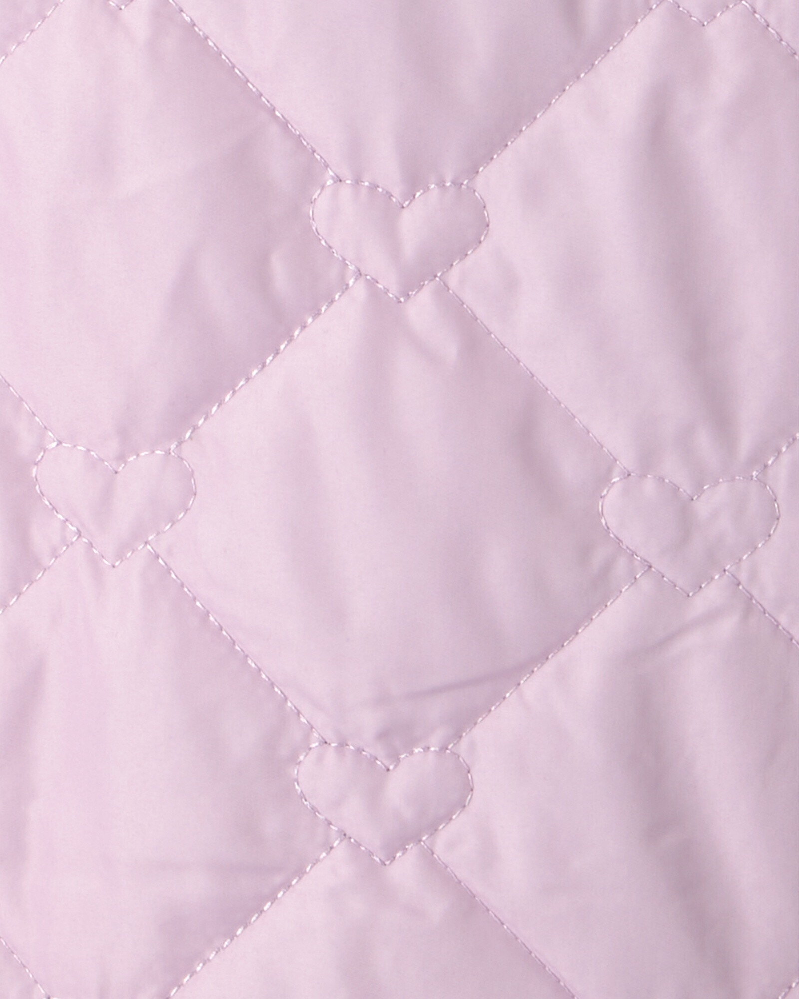 Campera resistente al agua, lila, diseño corazones Sin color