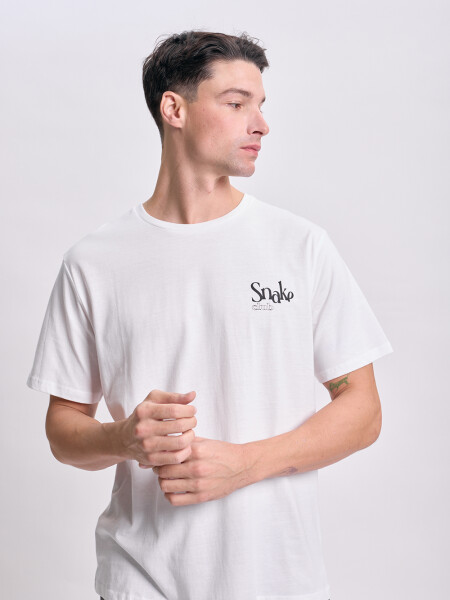 Remera estampa Blanco