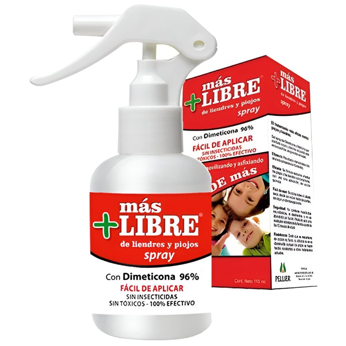 Loción Piojicida en Spray 110 ml – Mas Libre 