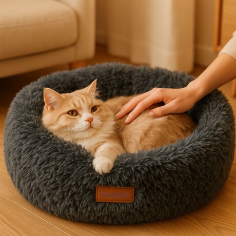 Cama Antiestres para Mascota Tamaño S 60 cm Diámetro Cloud Beepet Cama Antiestres para Mascota Tamaño S 60 cm Diámetro Cloud Beepet