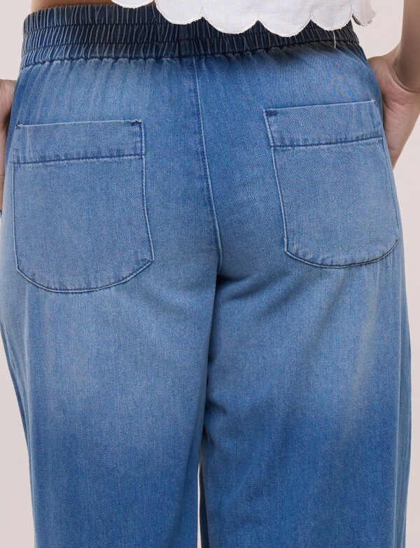 Jean Pull On Wide Leg JEAN