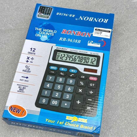Calculadora Electrónica A Pilas 12 Dígitos Calculadora Electrónica A Pilas 12 Dígitos