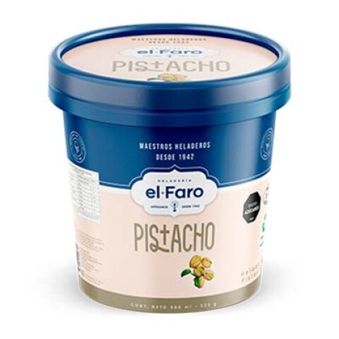Helado de Pistacho El Faro 500ml Helado de Pistacho El Faro 500ml
