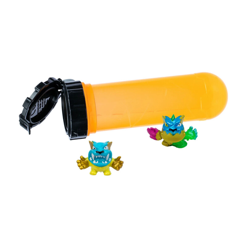 Mr Beast Lab Tubo de Ensayo de la Serie Atómica, Paquete de 2 Figuras de Acción Mr Beast Lab Tubo de Ensayo de la Serie Atómica, Paquete de 2 Figuras de Acción