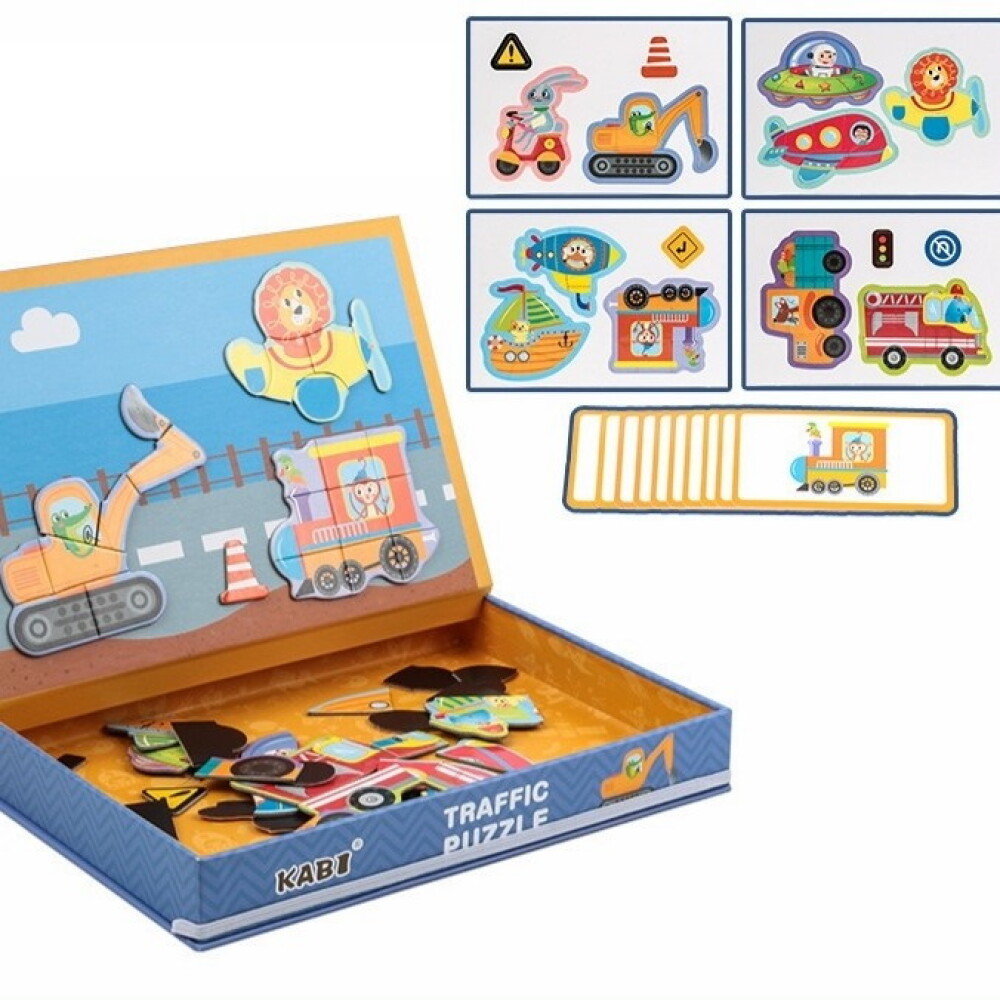 Juego magnetico KIABI transportes