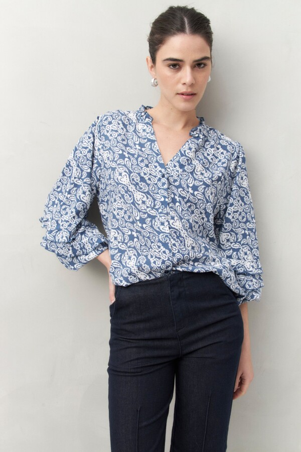 CAMISA ZEPHYR Azul Marino