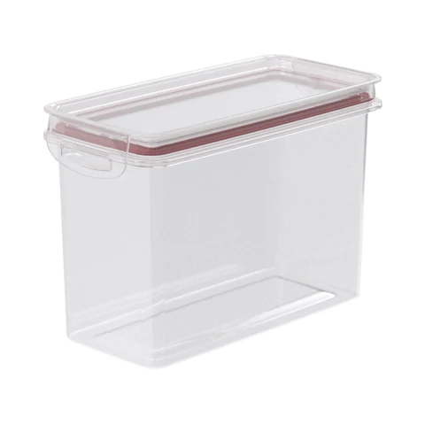 Recipiente Rectangular Dos Broches de 1,9L BORDO