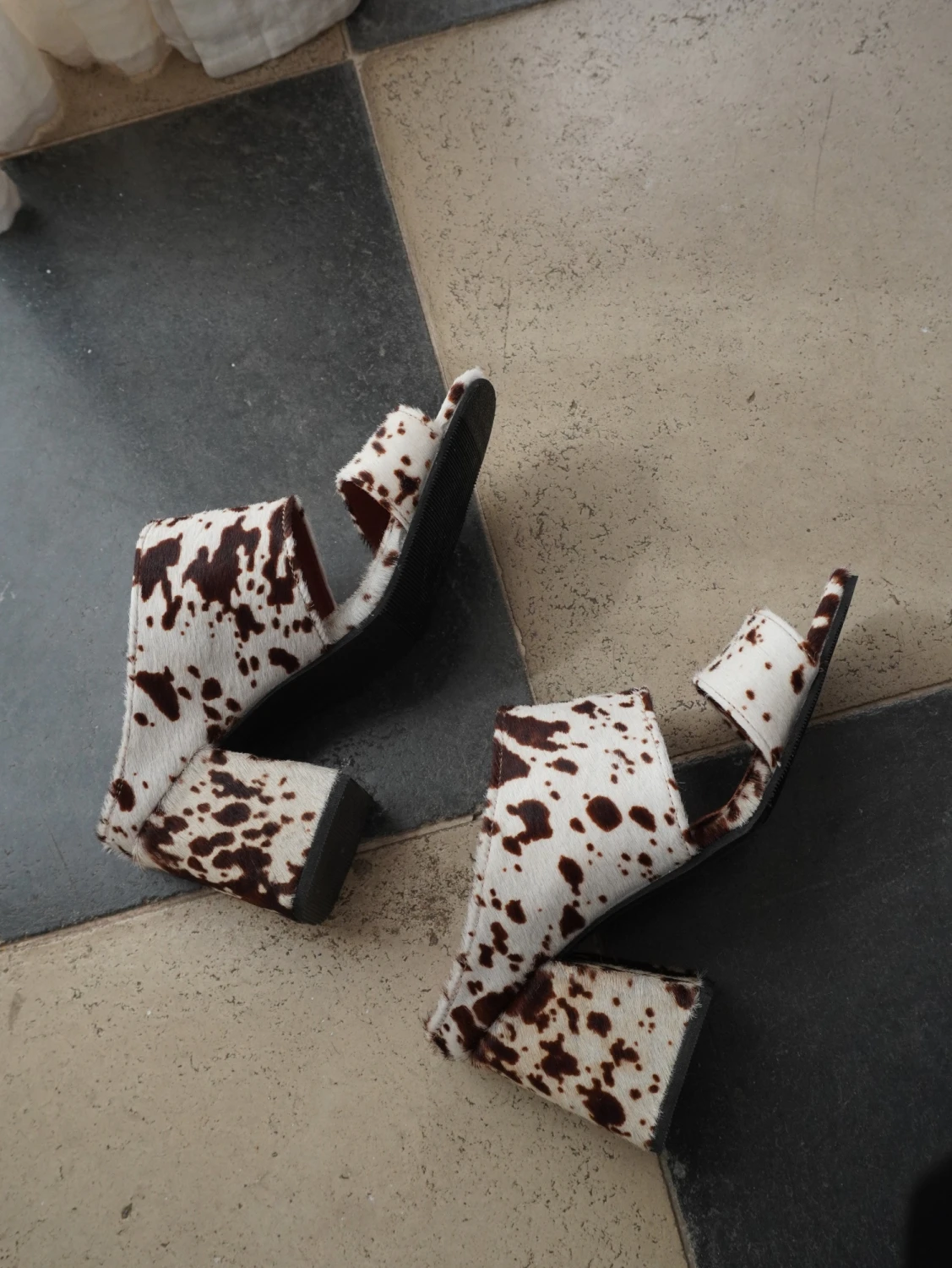 Firework Print Heels