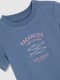 Camiseta Con Print Piedra
